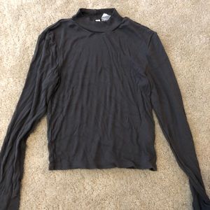 Grey Long Sleeve H&M Top